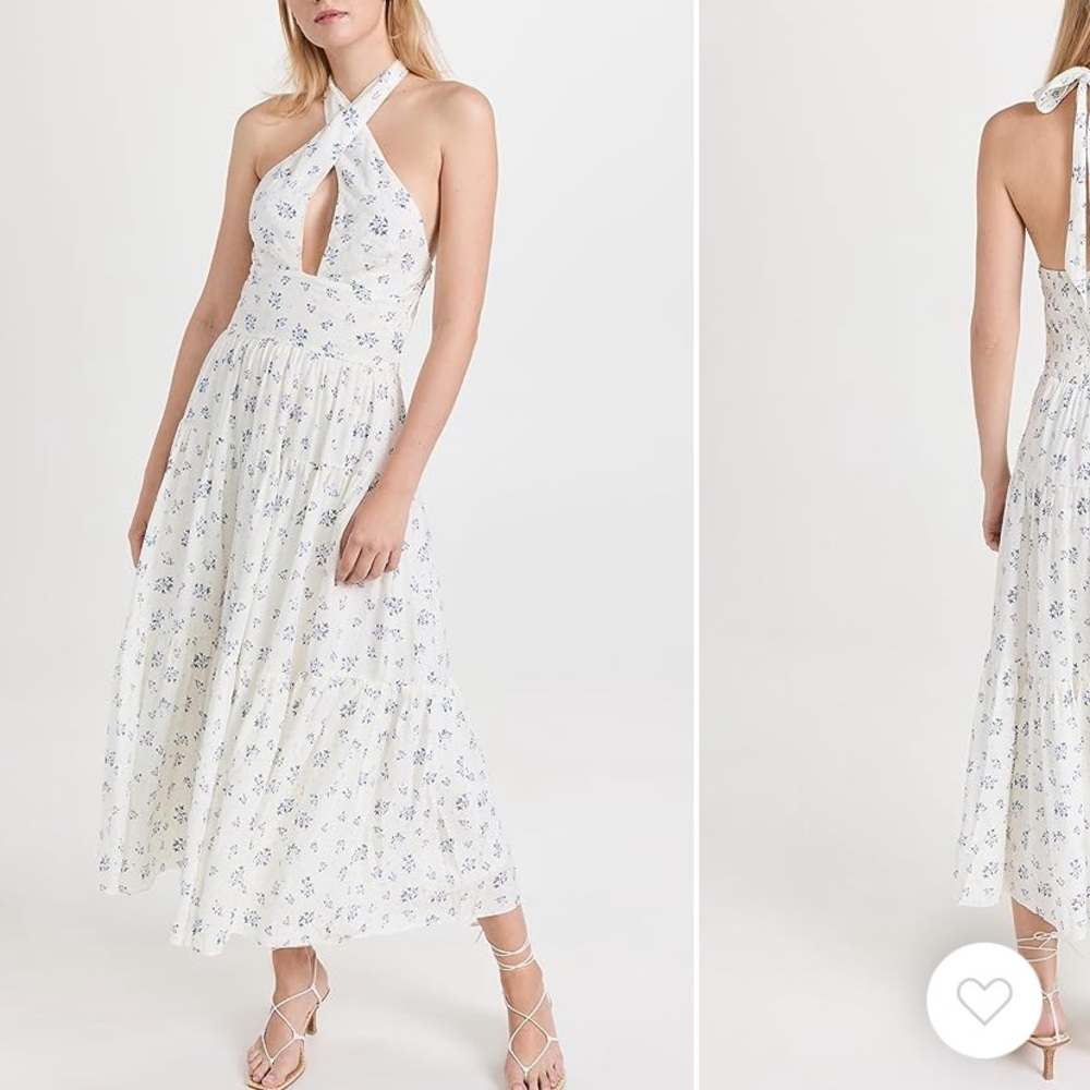 NWT En Saison floral maxi dress size small
